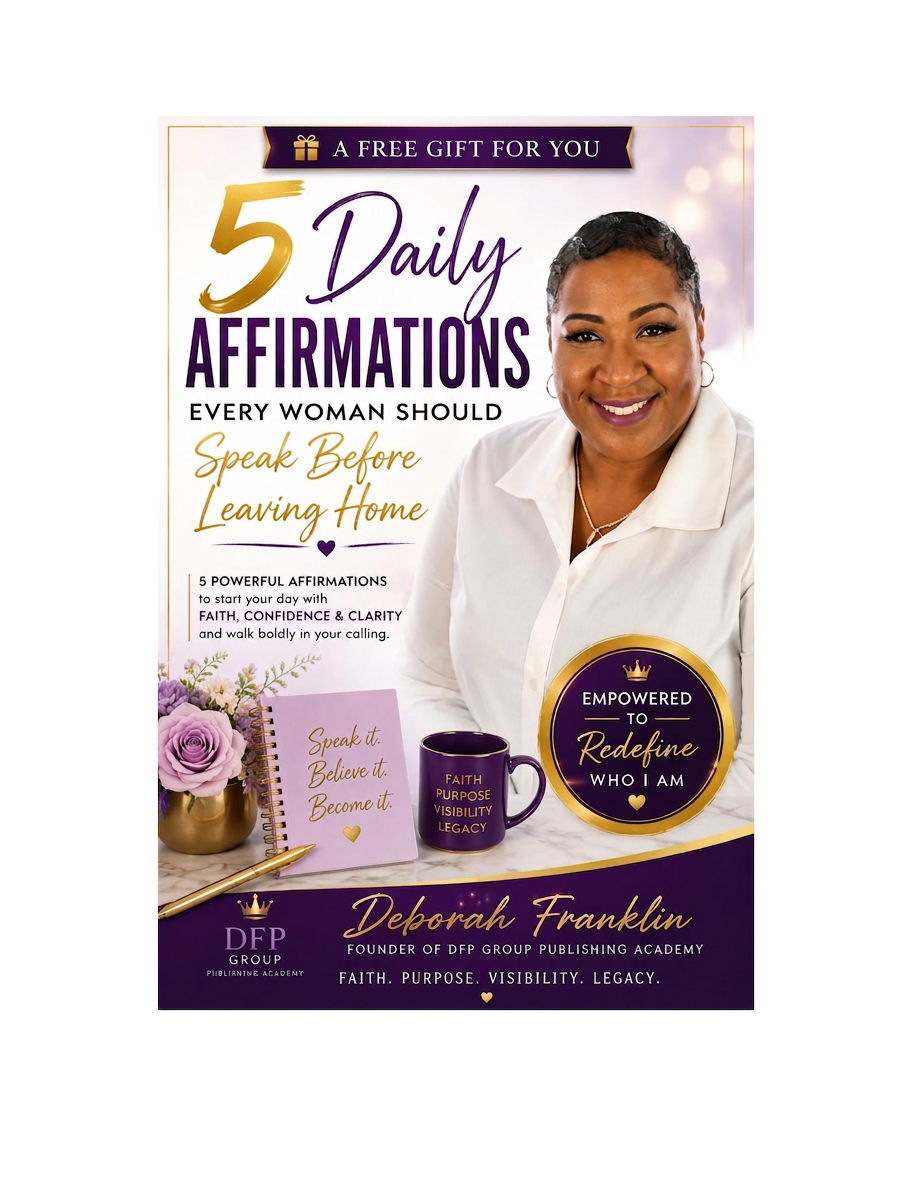 5 Daily Affirmations Every Woman Should Speak Before Leaving Home — free guide cover